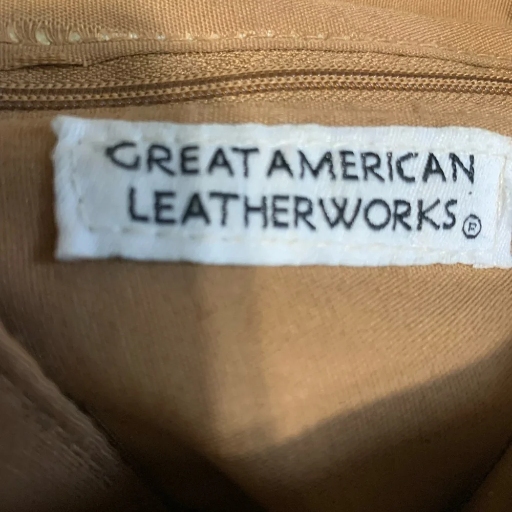 100% Leather handbag Great American Leatherworks